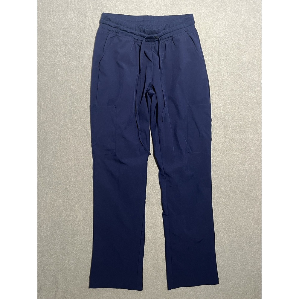 GT Performance XS Navy Blue Unisex Scrubs Drawstring Cargo Pants Bottoms